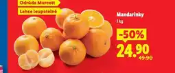 Lidl Mandarinky nabídka