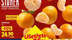 Lidl Mandarinky nabídka