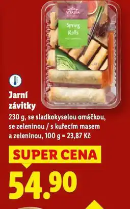 Lidl Jarní závitky nabídka