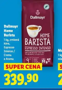 Lidl Dallmayr home barista nabídka
