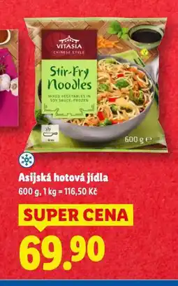 Lidl Asijská hotová jídla nabídka