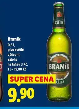 Lidl Pivo braník nabídka
