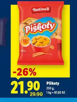 Lidl Piškoty nabídka