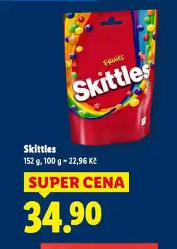 Lidl Skittles nabídka
