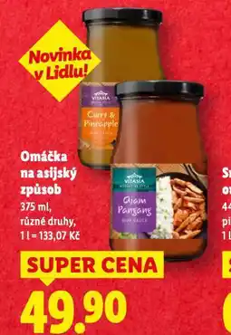 Lidl Omáčka na asisjksý způsob nabídka