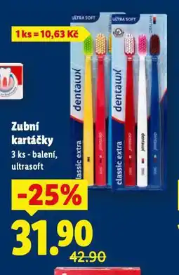 Lidl Zubní kartáčky nabídka