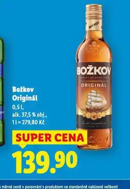 Lidl Božkov original nabídka