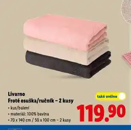 Lidl Froté osuška / ručník nabídka