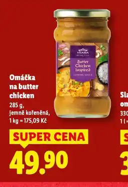 Lidl Omáčka na butter chicken nabídka