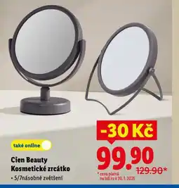 Lidl Cien beauty kosmetické zrcátko nabídka