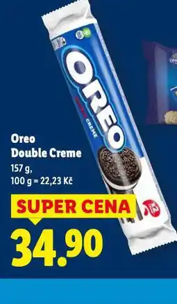 Lidl Oreo double creme nabídka