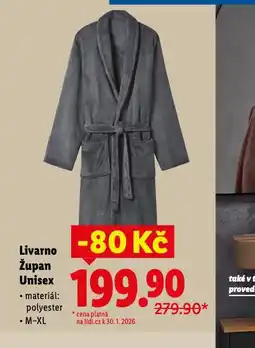 Lidl Župan unisex nabídka