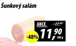 ZEMAN Šunkový salám nabídka