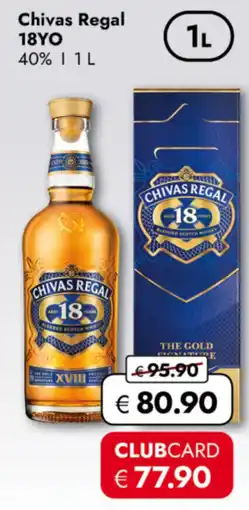 TRAVEL FREE Chivas Regal 18YO nabídka