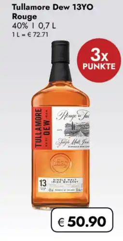 TRAVEL FREE Tullamore Dew 13YO Rouge nabídka