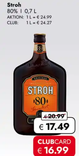 TRAVEL FREE Stroh 80% nabídka