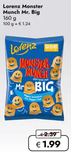 TRAVEL FREE Lorenz Monster Munch Mr. Big nabídka