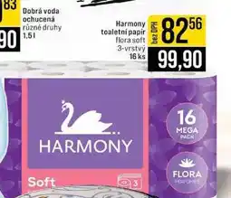 Jip Harmony toaletní papír flora soft 3-vrstvý 16 ks nabídka