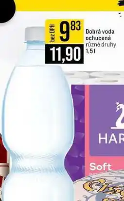 Jip Dobrá voda ochucená různé druhy nabídka