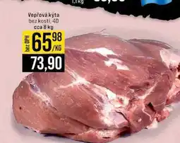 Jip Vepřová kýta bez kosti, 40 cca 8 kg 1kg nabídka