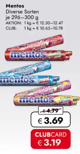 TRAVEL FREE Mentos nabídka