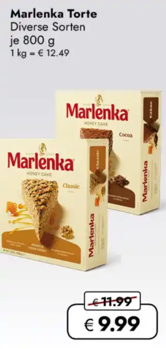 TRAVEL FREE Marlenka Torte nabídka