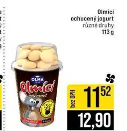 Jip Olmici ochucený jogurt různé druhy nabídka