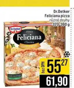 Jip Dr.Oetker Feliciana pizza různé druhy nabídka