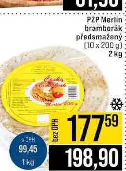 Jip PZP Merlin bramborák předsmažený 10 x 200 g 2 kg nabídka
