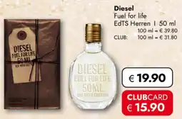 TRAVEL FREE Diesel Fuel for life EdTS Herren nabídka