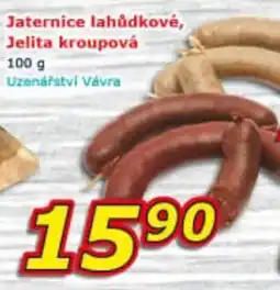 ESO MARKET Jaternice lahůdkové, Jelita kroupová nabídka