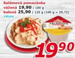 ESO MARKET Salámová pomazánka nabídka