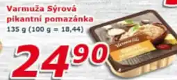 ESO MARKET Varmuža Sýrová pikantní pomazánka nabídka