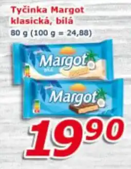 ESO MARKET Tyčinka Margot klasická, bílá nabídka