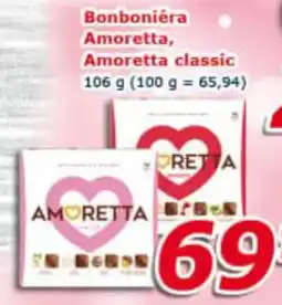 ESO MARKET Bonboniéra Amoretta, Amoretta classic nabídka