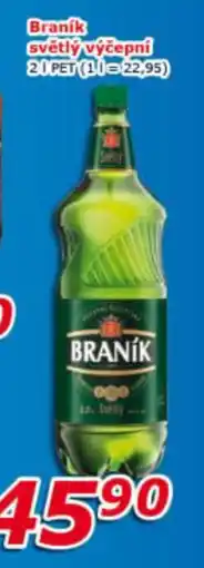 ESO MARKET Braník světlý výčepní nabídka