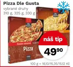 Fortel Pizza Dle Gusta nabídka