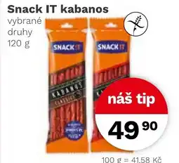 Fortel Snack IT kabanos nabídka