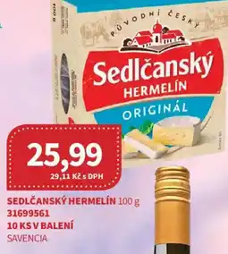 Kubík potraviny Sedlčanský hermelín nabídka