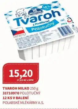 Kubík potraviny Tvaroh milko nabídka