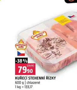 Terno Vodňanské kuře Kuřecí stehenní řízky nabídka