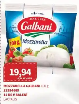 Kubík potraviny Mozzarella galbani nabídka