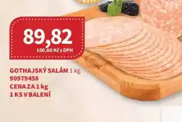 Kubík potraviny Gothajský salám nabídka