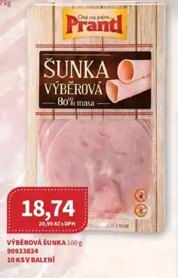 Kubík potraviny Výběrová šunka nabídka