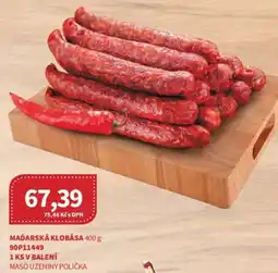 Kubík potraviny Maďarská klobása nabídka