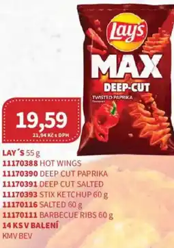 Kubík potraviny Lay's nabídka