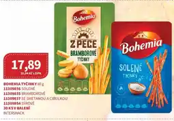 Kubík potraviny Bohemia tyčinky nabídka