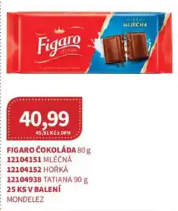 Kubík potraviny Figaro čokoláda nabídka