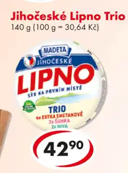 CBA MADETA Jihočeské Lipno Trio nabídka