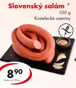 CBA Slovenský salám nabídka